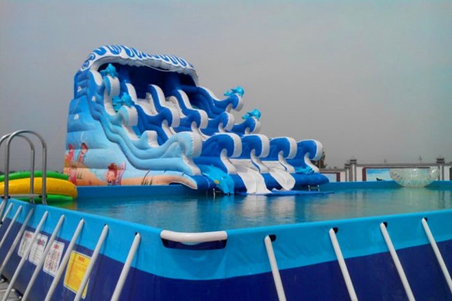 峡江大型充气游泳池